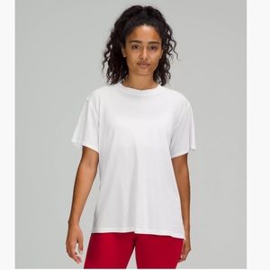 Lululemon ALL YOURS SHORT SLEEVE T-SHIRT in White